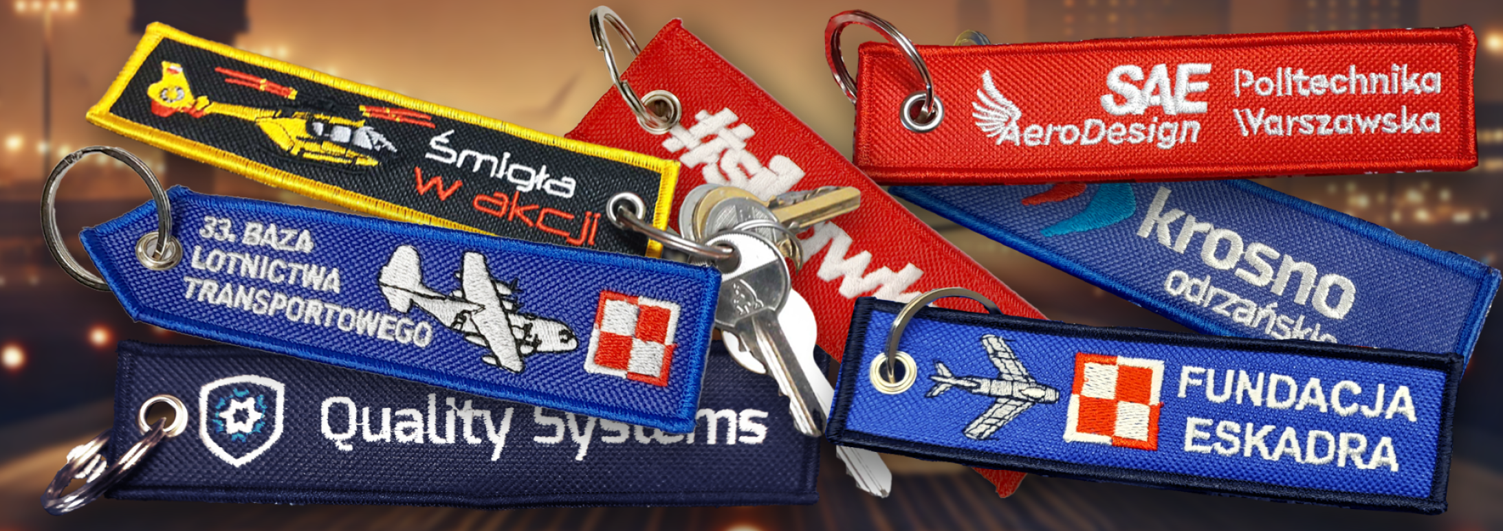 Personalizowane breloki - zrywki