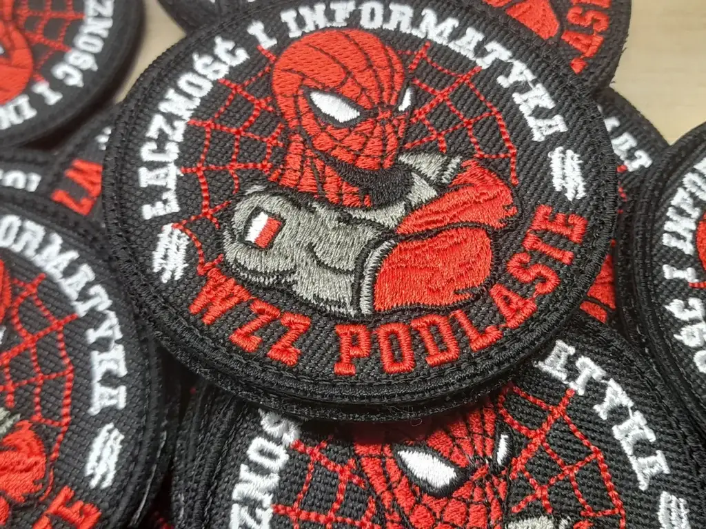 Naszywki wojskowe z rzepem WZZ Podlasie