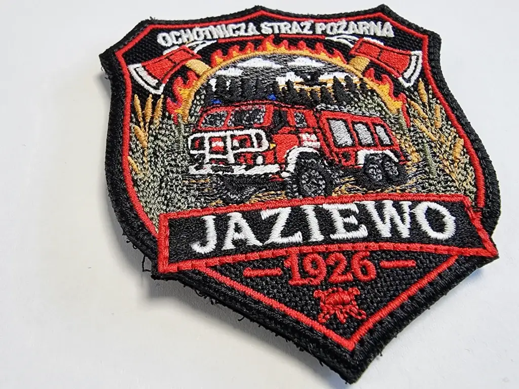 Naszywka haftowana z rzepem OSP Jaziewo