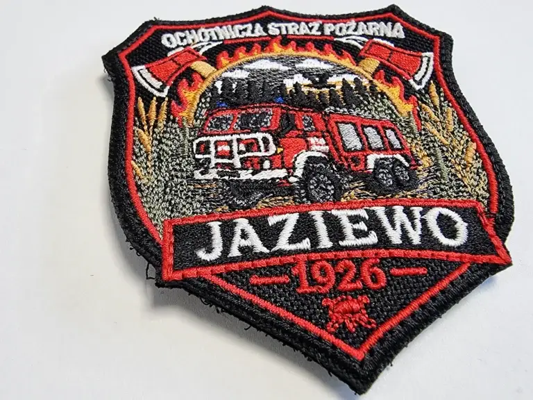 Naszywki haftowane na rzep OSP Jaziewo