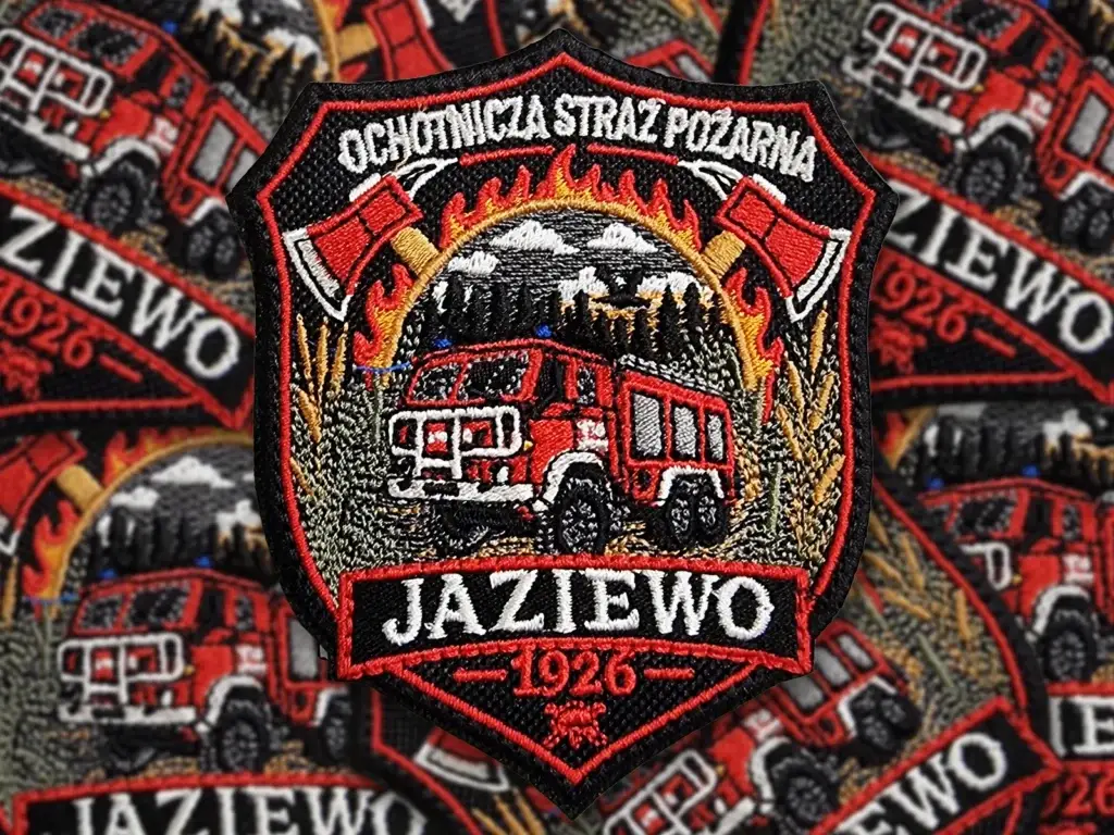 Naszywki na rzep OSP Jaziewo