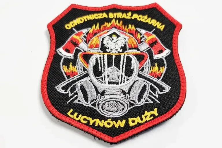 Naszywki OSP Lucynów na zamówienie