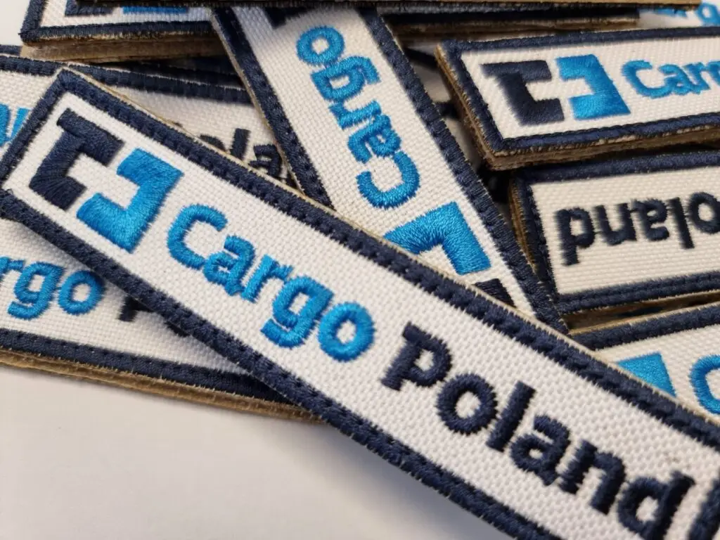 Naszywki haftowane z rzepem dla CD Cargo Poland