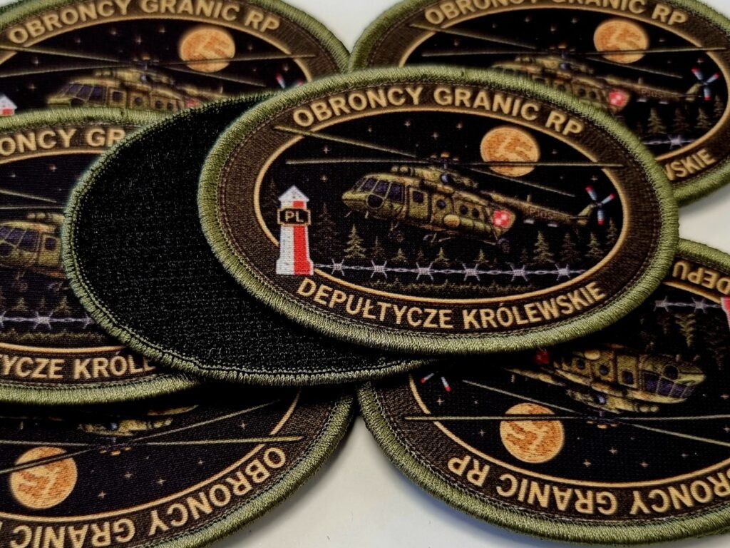 Realizacja sublimowanych naszywek dla Straży Granicznej w Depułtyczach Królewskich